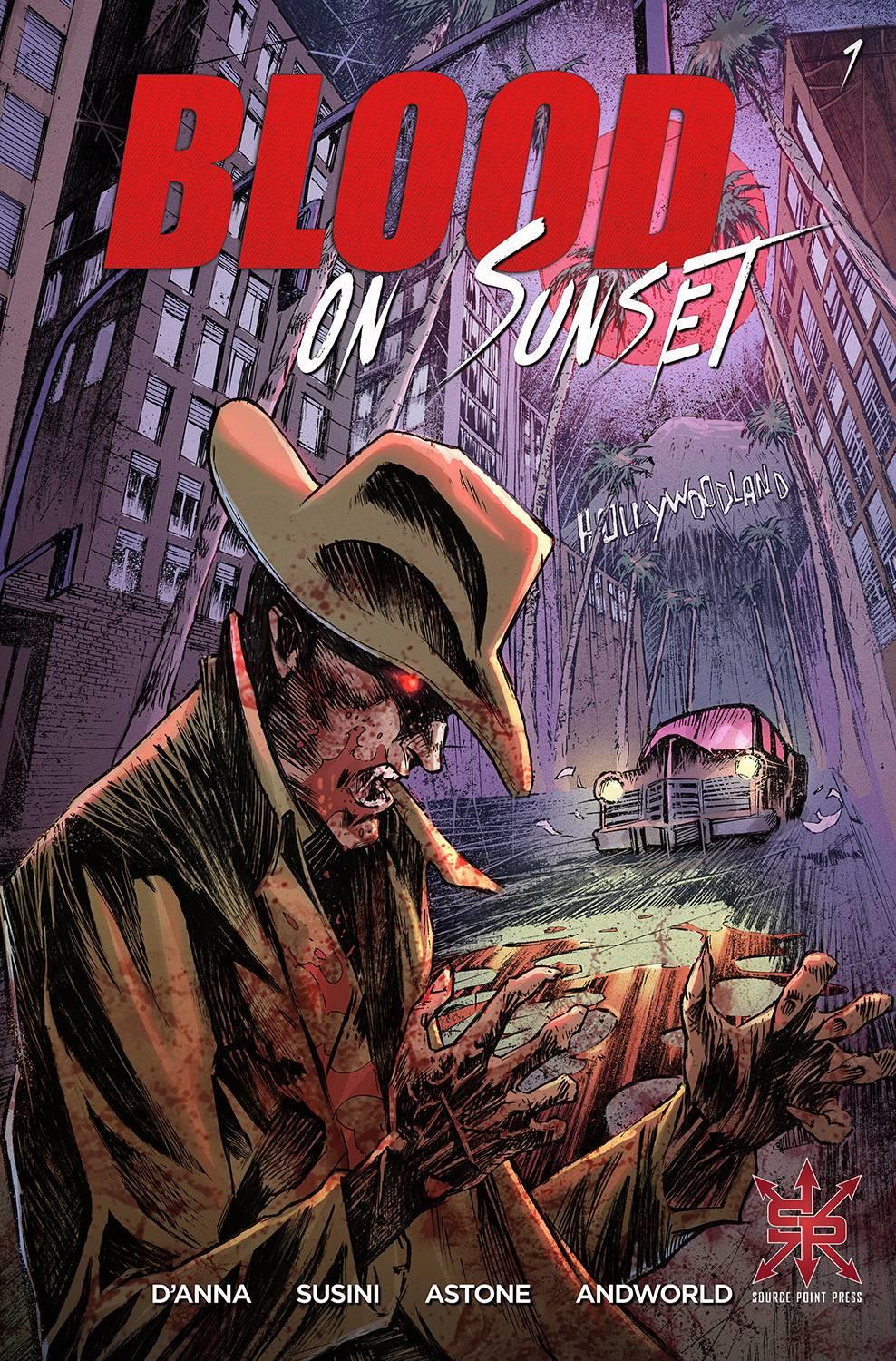 Blood On Sunset #1 (of 5) Cvr A Susini (mr) Source Point Press Comic Book