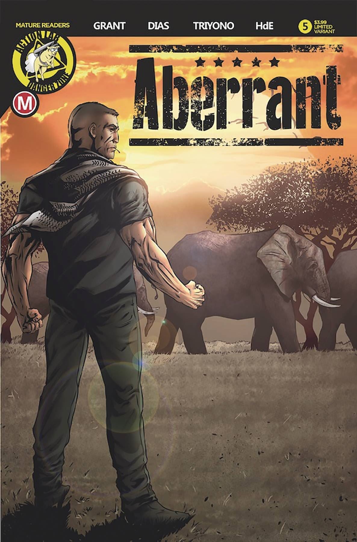 Aberrant #5 Cvr B Leon Dias (Cvr B Leon Dias) Action Lab - Danger Zone Comic Book
