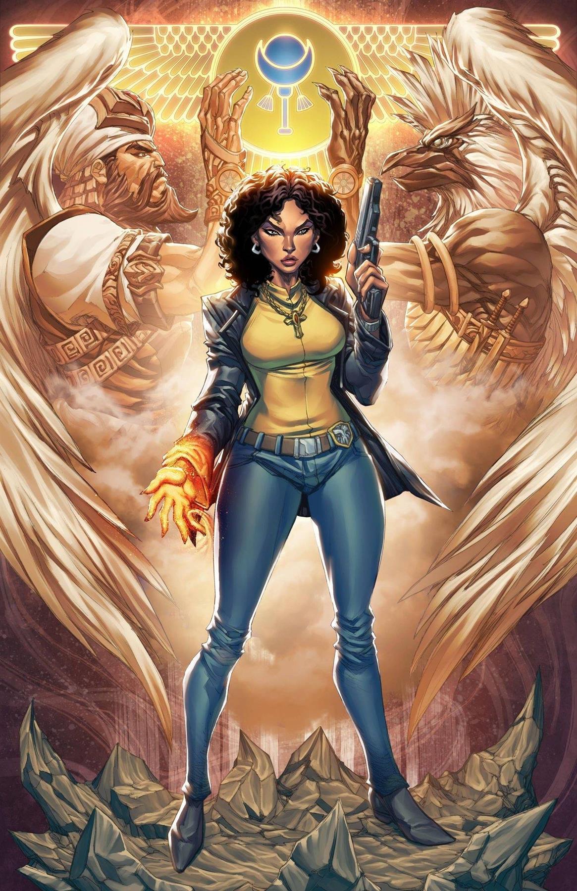 Rise Of The Djinn #1 (of 3) Cvr A Pantalena Zenescope Entertainment Inc Comic Book