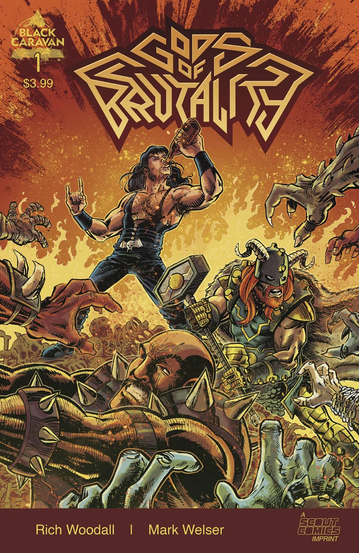 Gods Of Brutality #1 (of 4) Cvr A Welser Scout Comics Comic Book