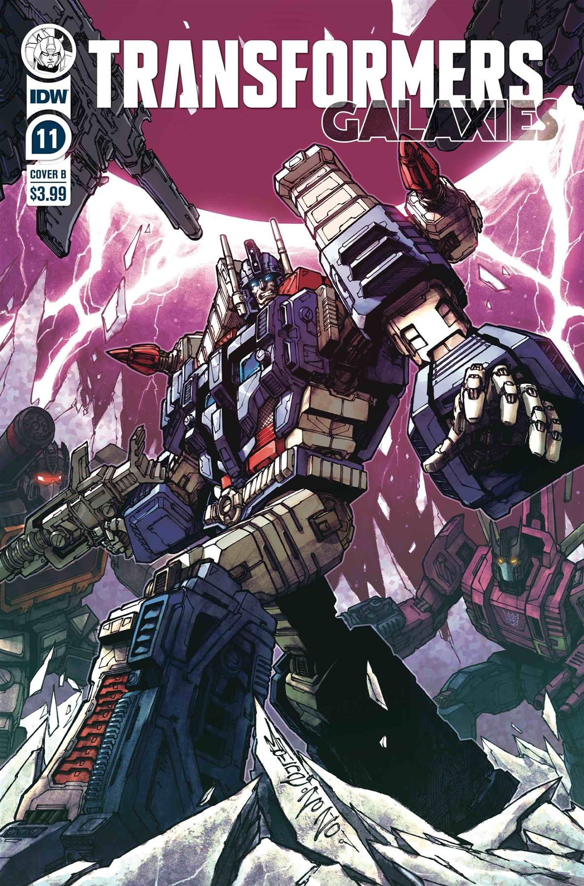 Transformers Galaxies #11 Cvr B Milne (Cvr B Milne) Idw Publishing Comic Book 2020