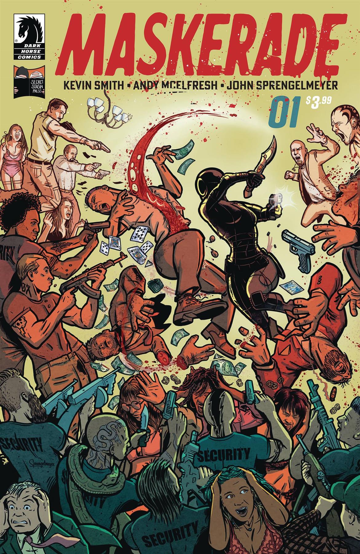 Maskerade #1 (of 4) Cvr A Sprengelmeyer Dark Horse Comics Comic Book