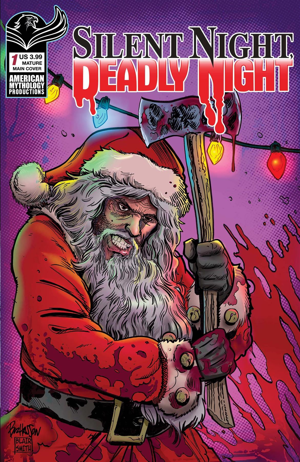 Silent Night Deadly Night #1 Main Cvr A Hasson (Main Cvr A Hasson) American Mythology Productions Comic Book 2022