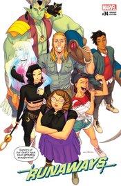 Runaways #34 Anka Var Marvel Comics Comic Book