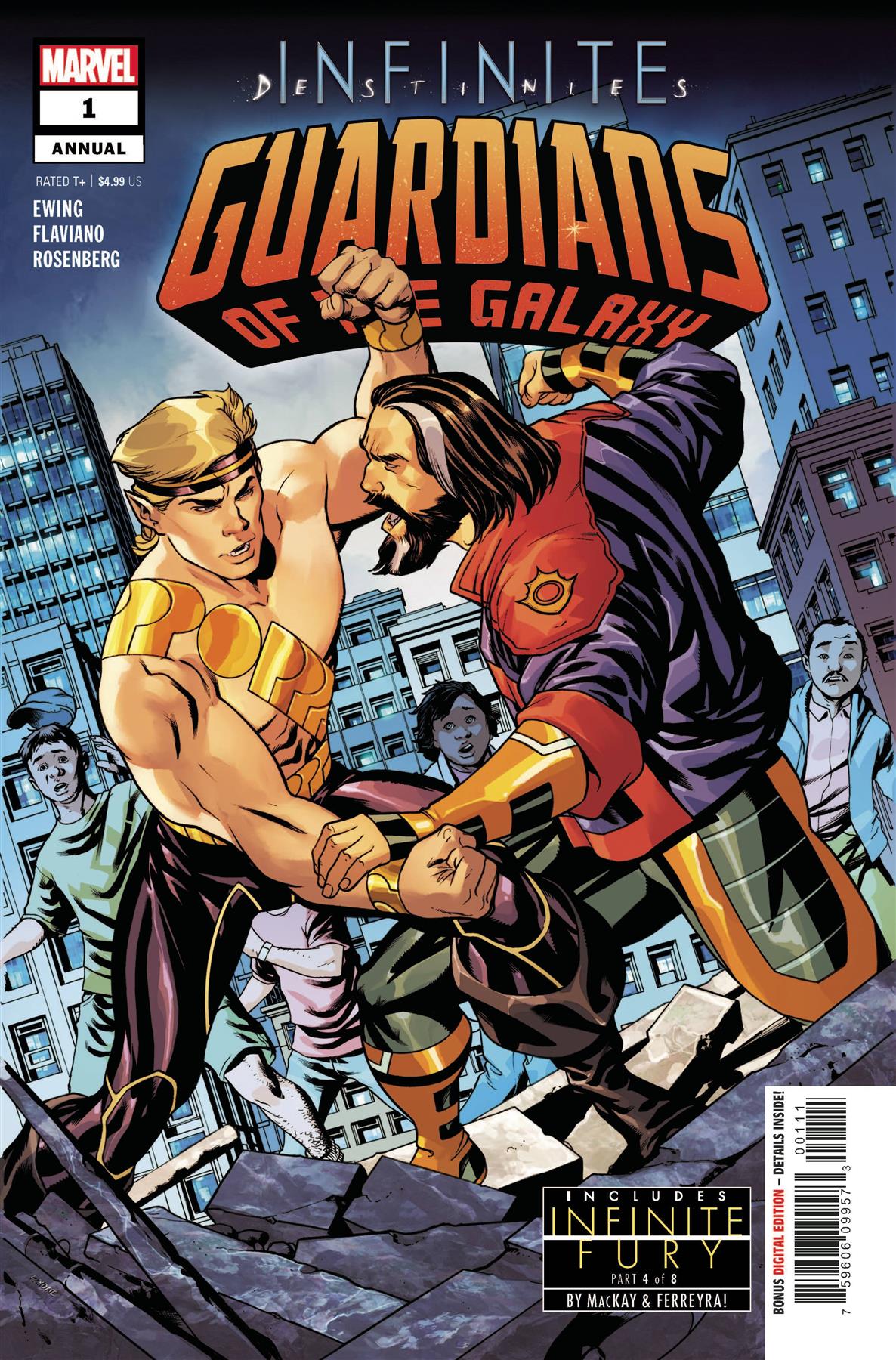 Guardians Of The Galaxy Annual #1 Infd Marvel Comics Comic Book