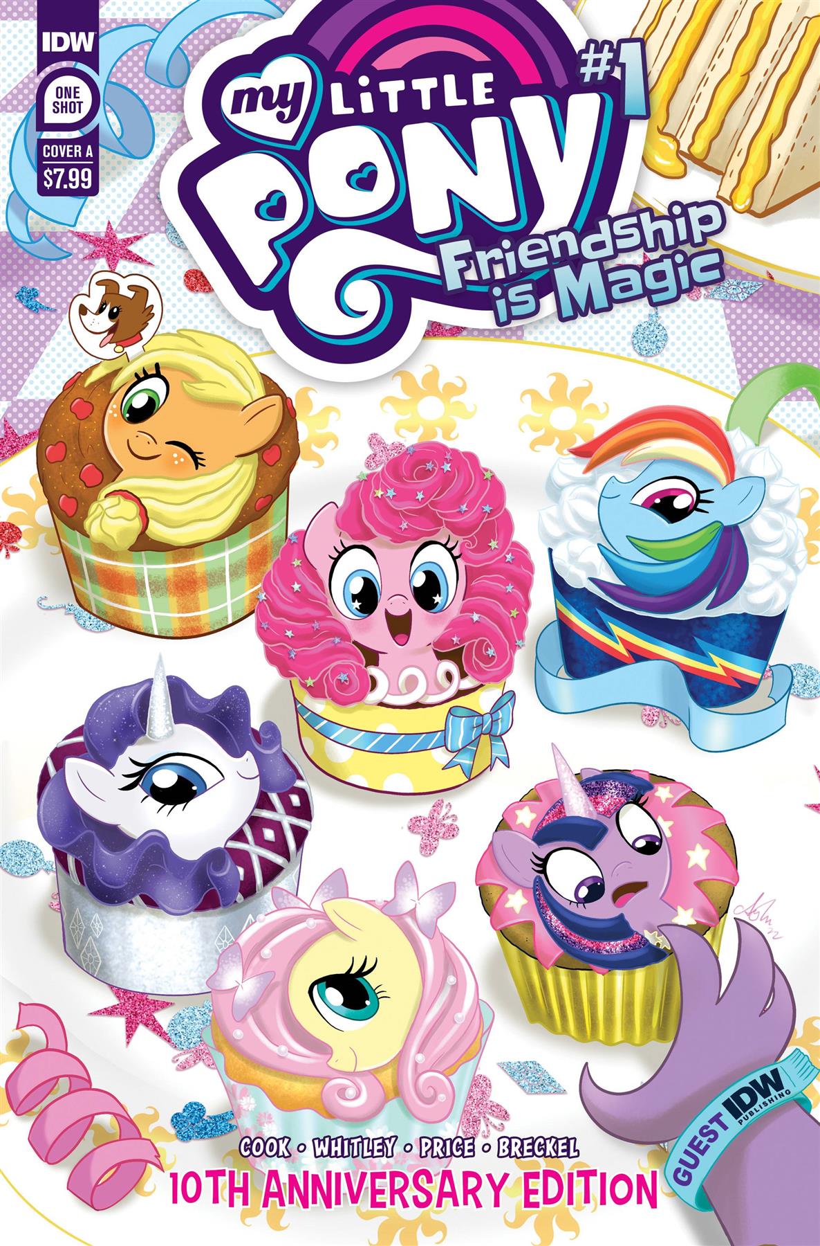 Mlp Friendship Is Magic 10th Annv Cvr A Mebberson () Idw Publishing Comic Book 2022