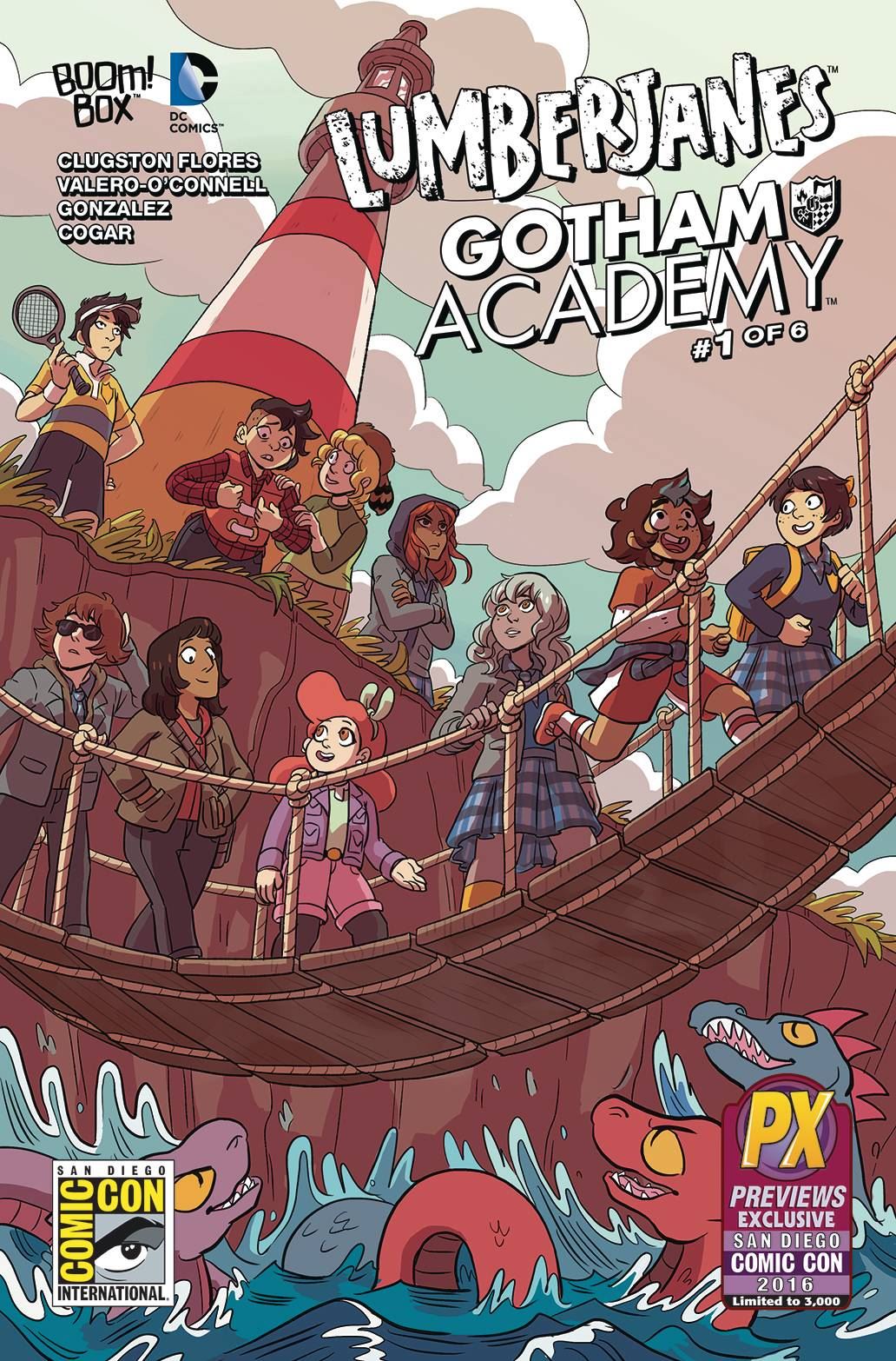 Lumberjanes Gotham Academy #1 SDCC 2016 DC Comics Comic Book