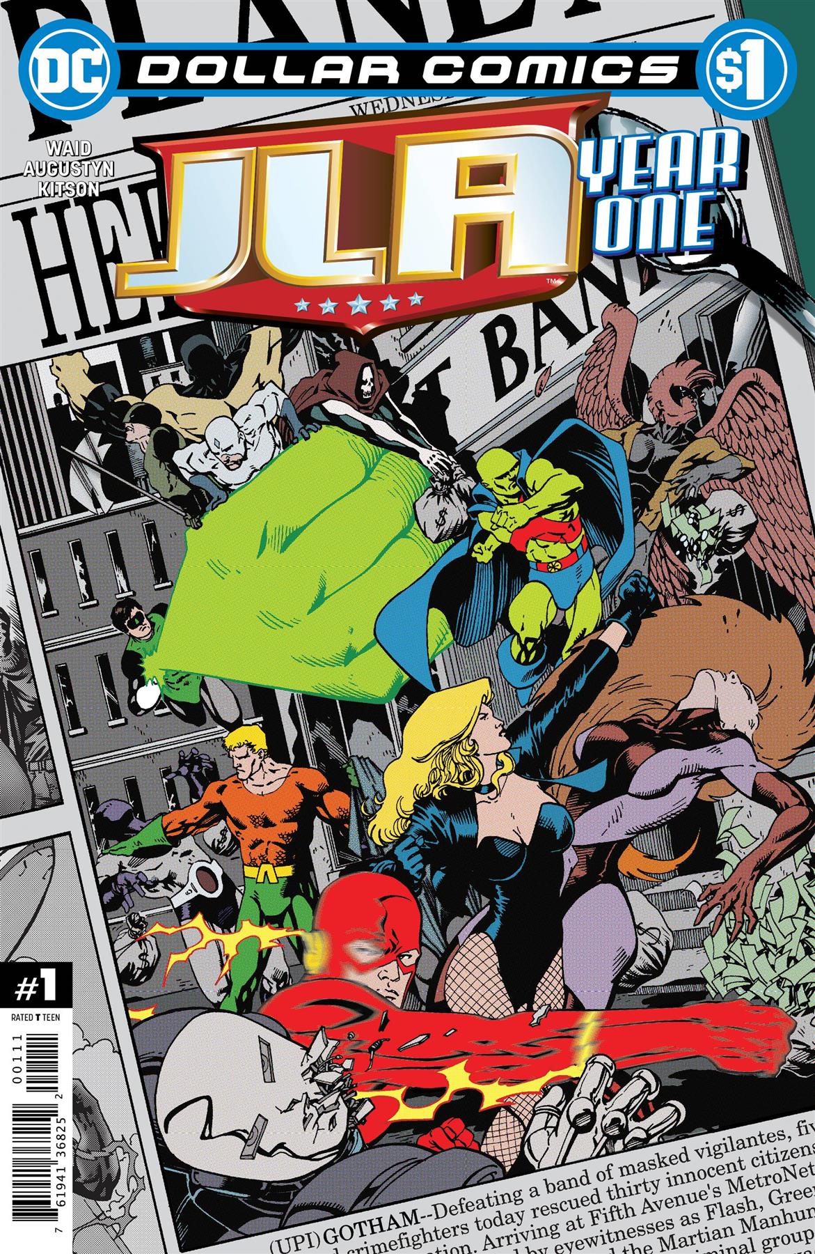Dollar Comics Jla Year One #1 () DC Comics Comic Book 2020