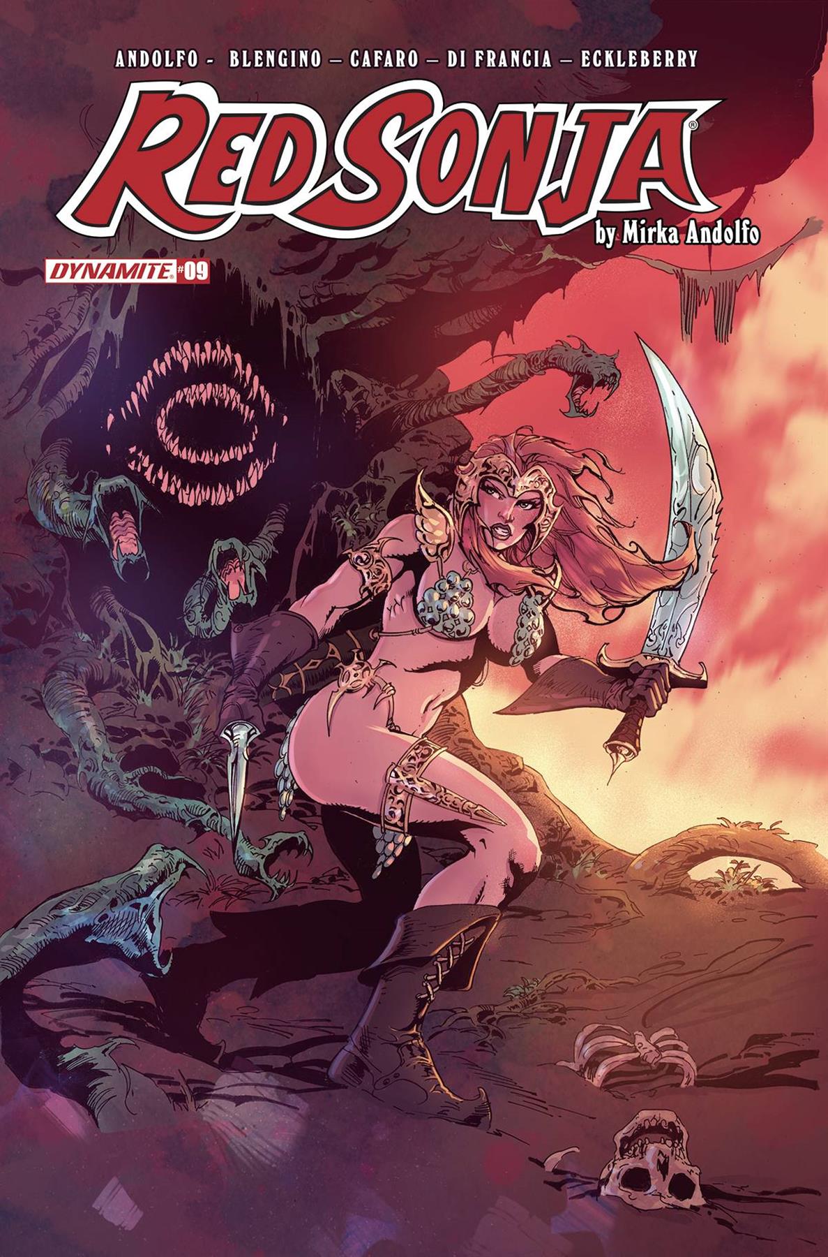 Red Sonja (2021) #9 Cvr L Foc Bonus Castro Dynamite Comic Book