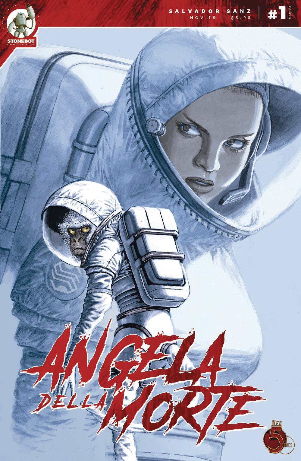 Angela Della Morte #1 (Cvr A) Red 5 Comics Comic Book