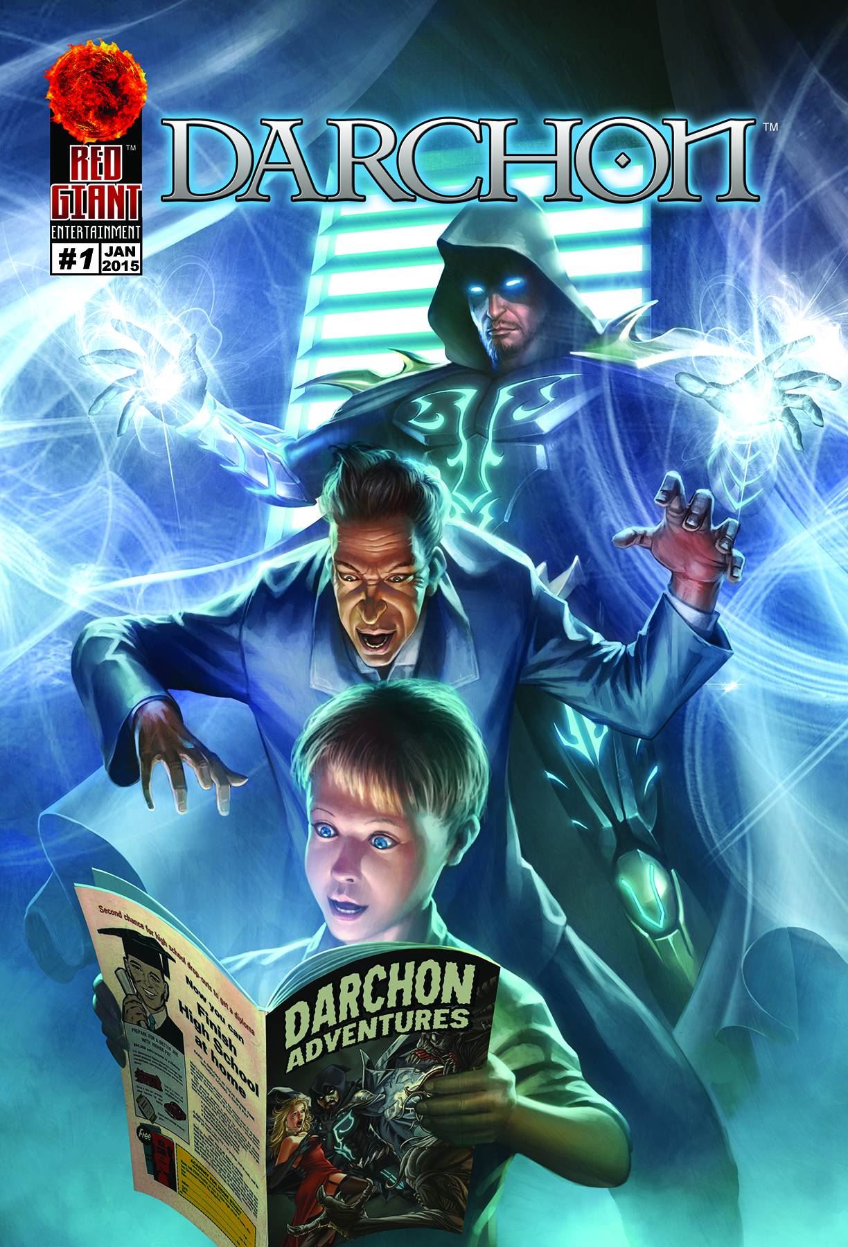 Darchon #1 Red Giant Comics Comic Book