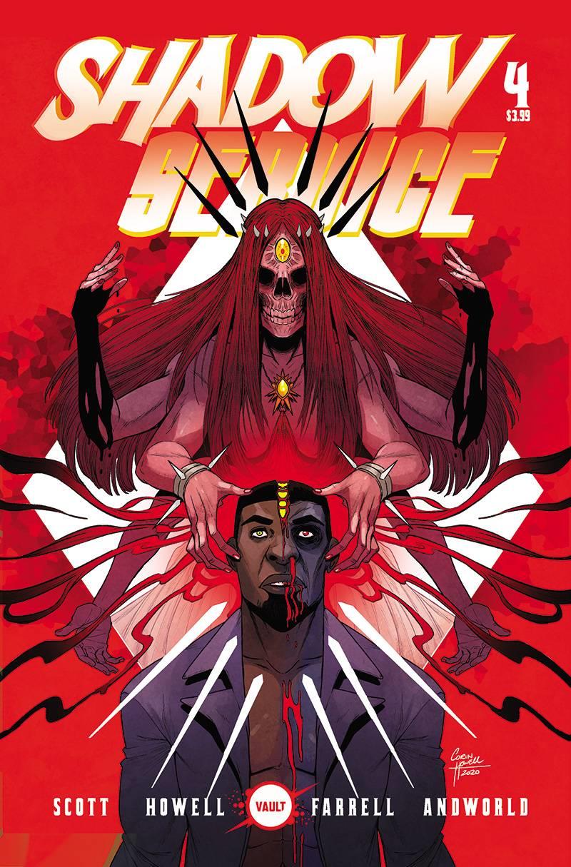 Shadow Service #4 Cvr A Howell (Cvr A Howell) Vault Comics Comic Book 2020