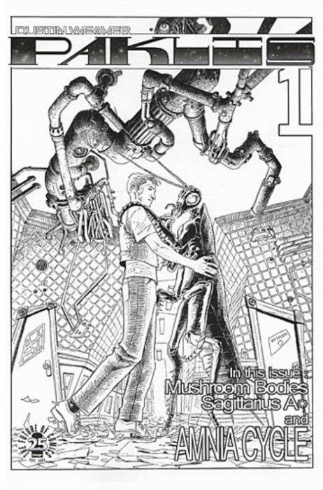 Paklis #1 Black and White 25th Image Anniversary Comic Book