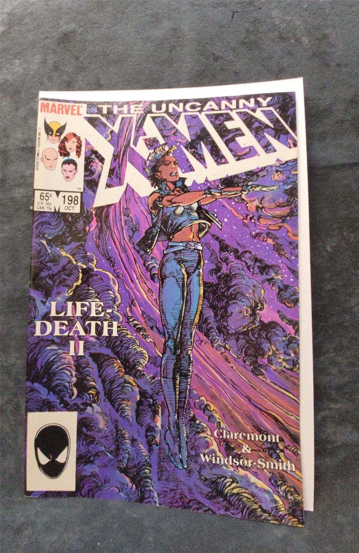 The Uncanny X-Men #198 1985 marvel Comic Book
