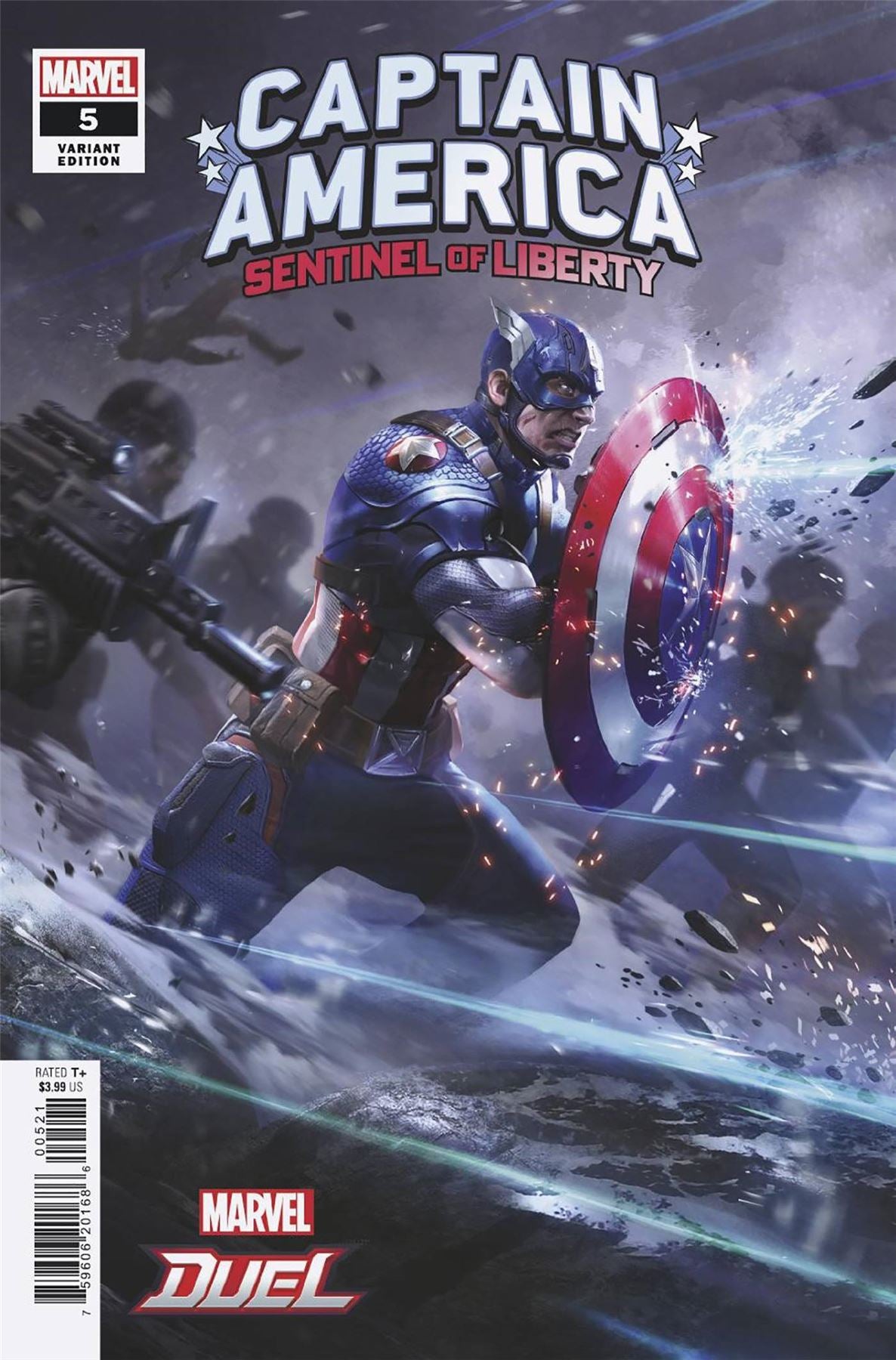 Captain America Sentinel Of Liberty #5 Tbd Artist Games Var (Tbd Artist Games Var) Marvel Prh Comic Book 2022