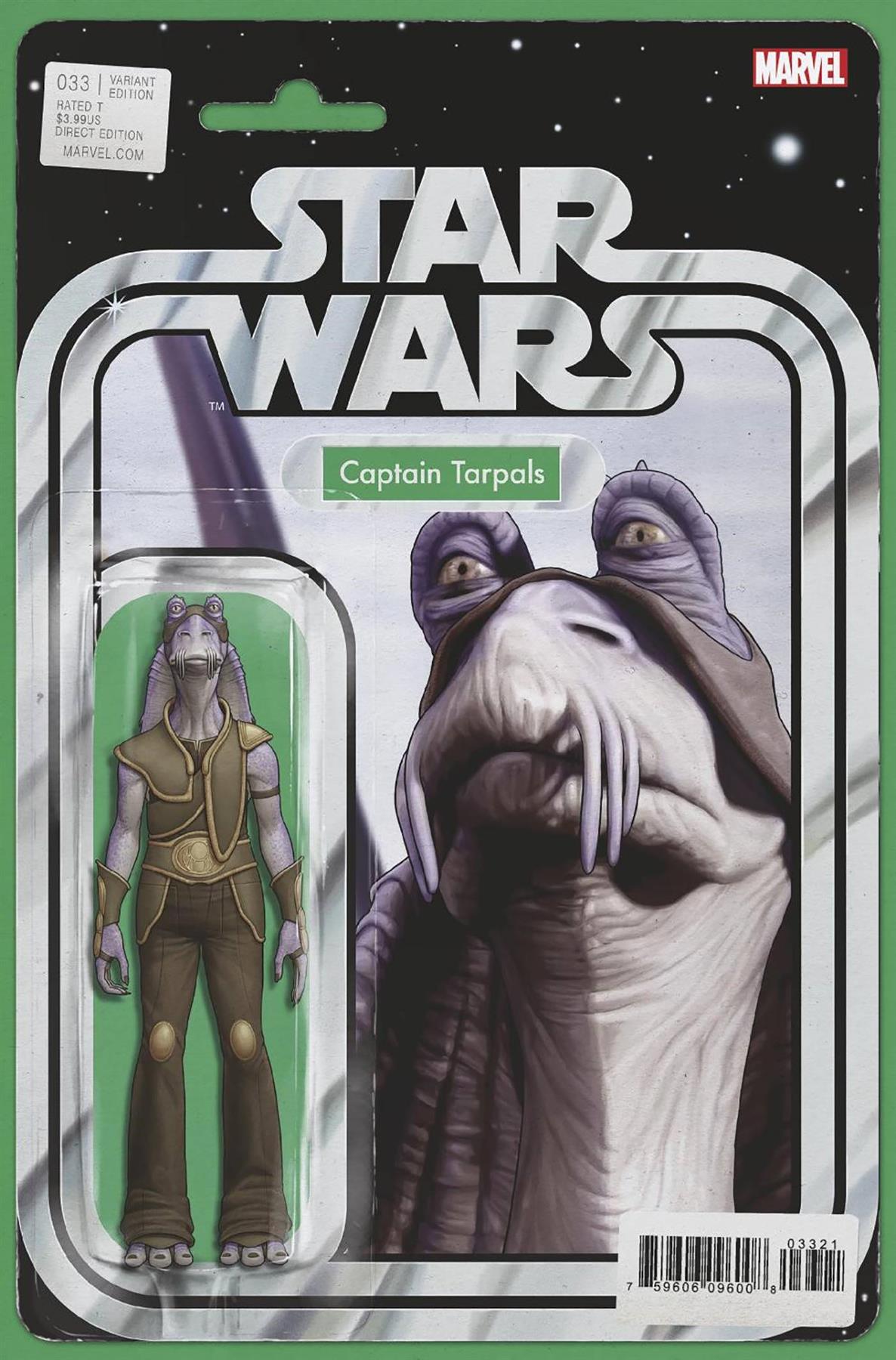 Star Wars #33 Christopher Action Figure Var Marvel Prh Comic Book () Marvel Prh Comic Book