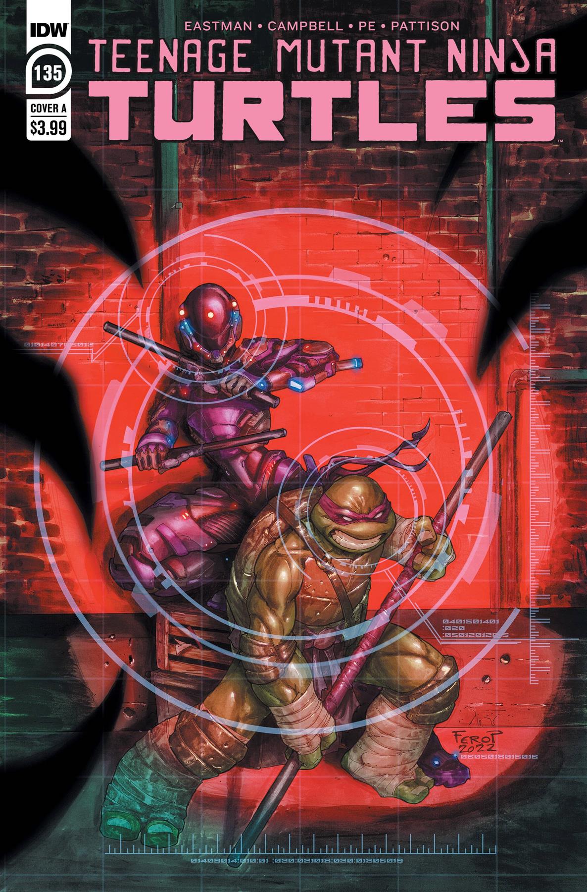 Tmnt Ongoing #135 Cvr A Fero Pe (c: 1-0-0) Idw Publishing Comic Book
