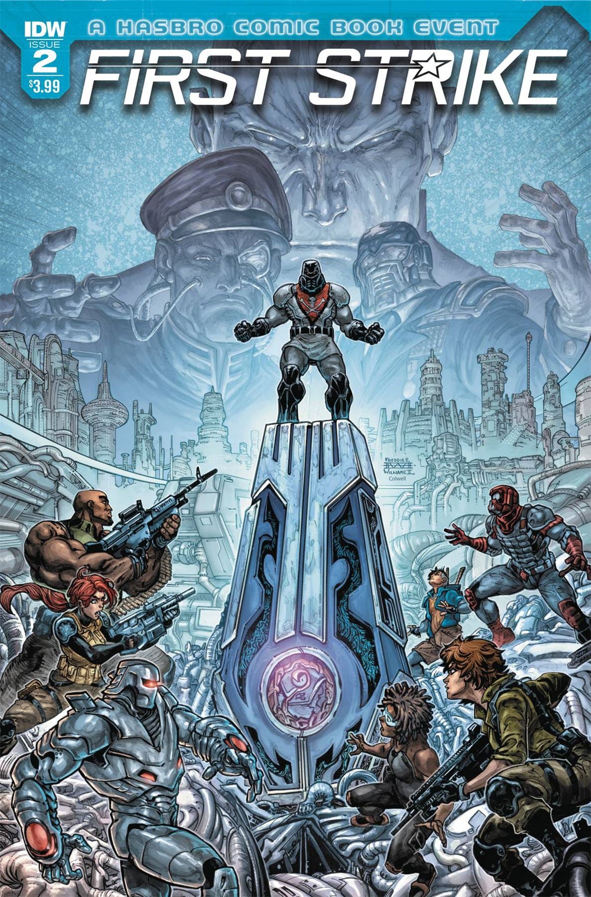 First Strike #2 (Cvr A Williams Ii) Idw Publishing Comic Book