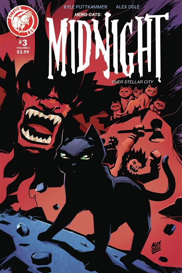 Hero Cats Midnight Over Stellar City Vol 2 #3 () Action Lab Entertainment Comic Book