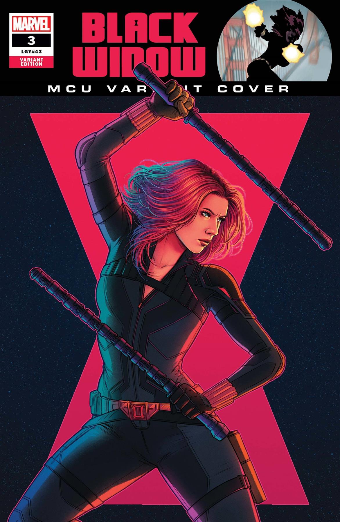 Black Widow #3 Patrick Brown Mcu Var (Patrick Brown Mcu Var) Marvel Comics Comic Book 2020