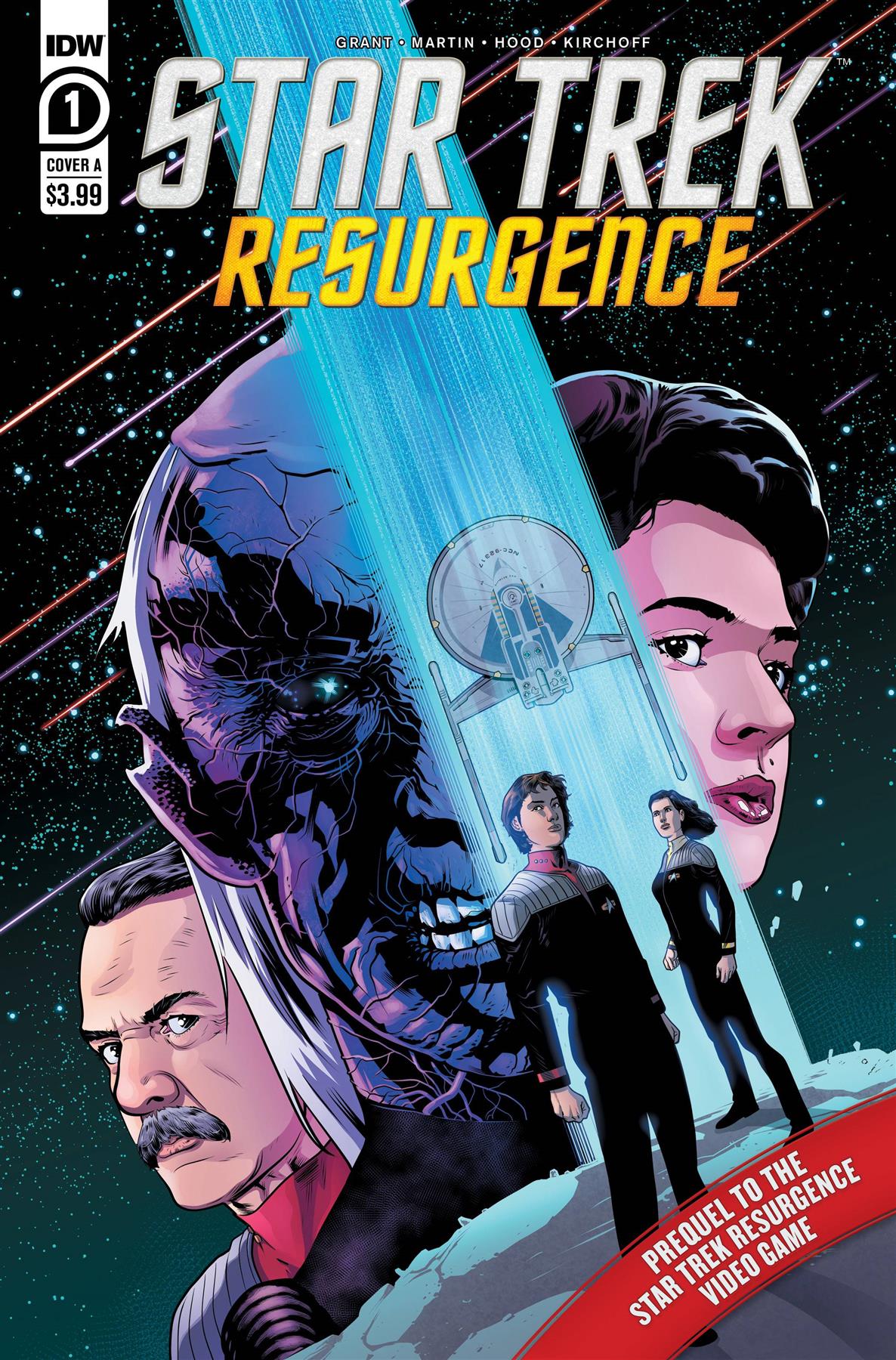 Star Trek Resurgence #1 Cvr A Hood Idw Publishing Comic Book