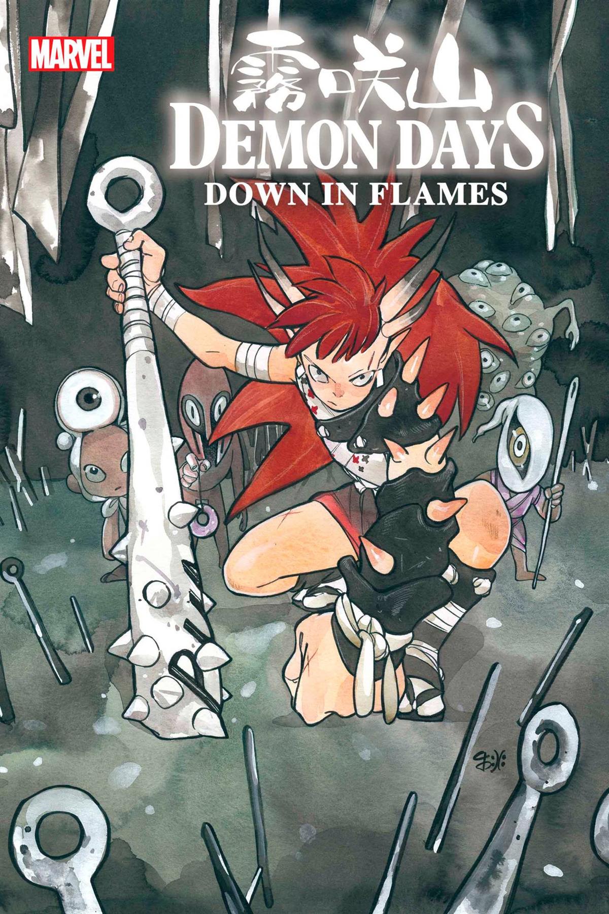 Demon Wars Down In Flames #1 Momoko Var () Marvel Prh Comic Book 2023