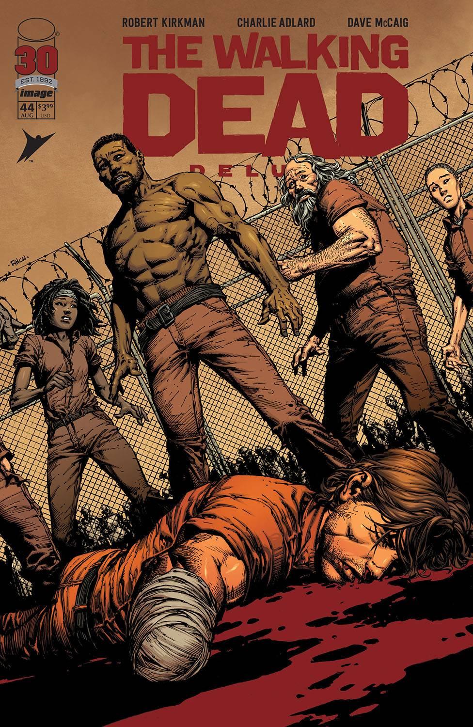 Walking Dead Dlx #44 Cvr A Finch & Mccaig (mr) Image Comics Comic Book