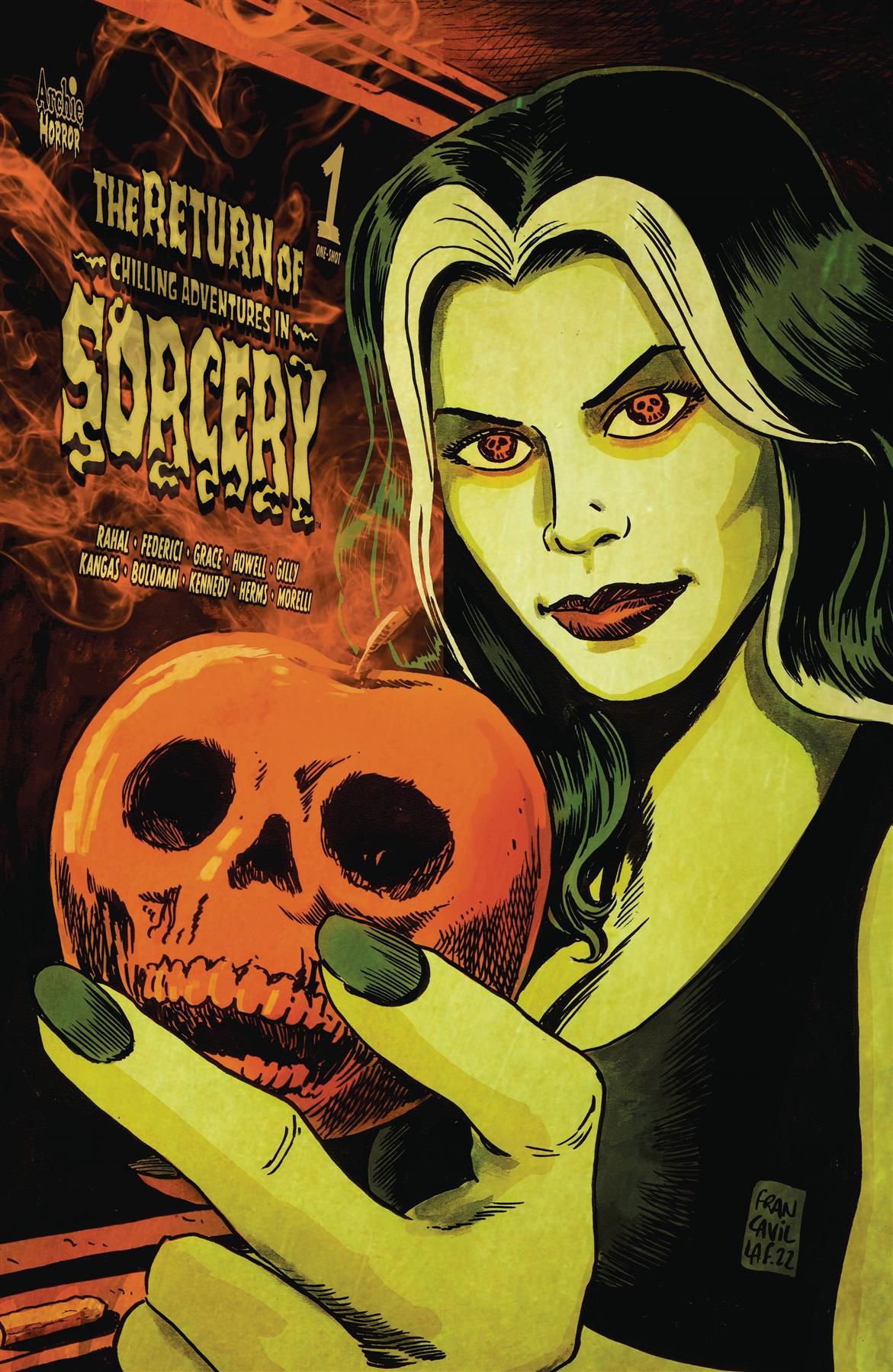 Return Of Chilling Adv In Sorcery One Shot Cvr B Francavilla Archie Comic Publications Comic Book