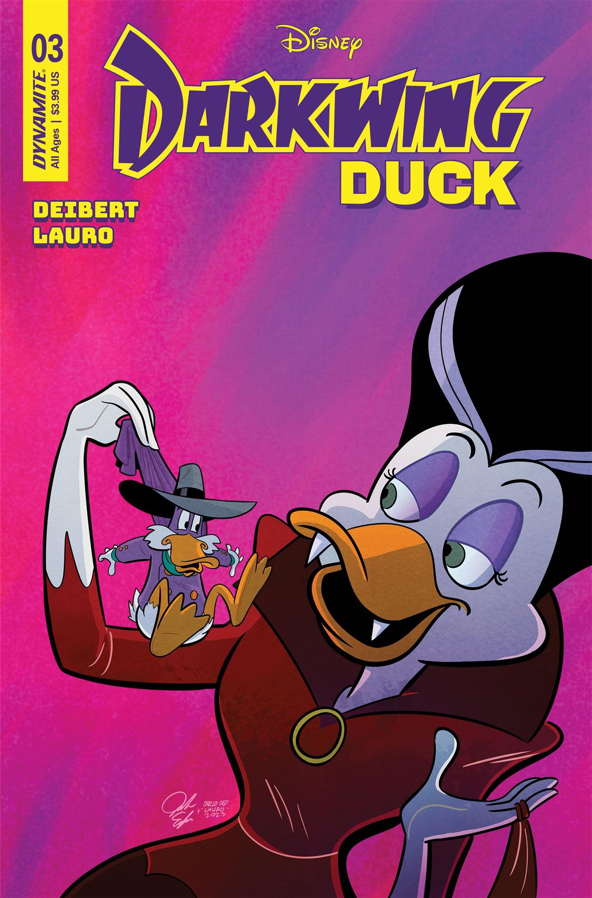 Darkwing Duck #3 Cvr C Edgar Dynamite Comic Book