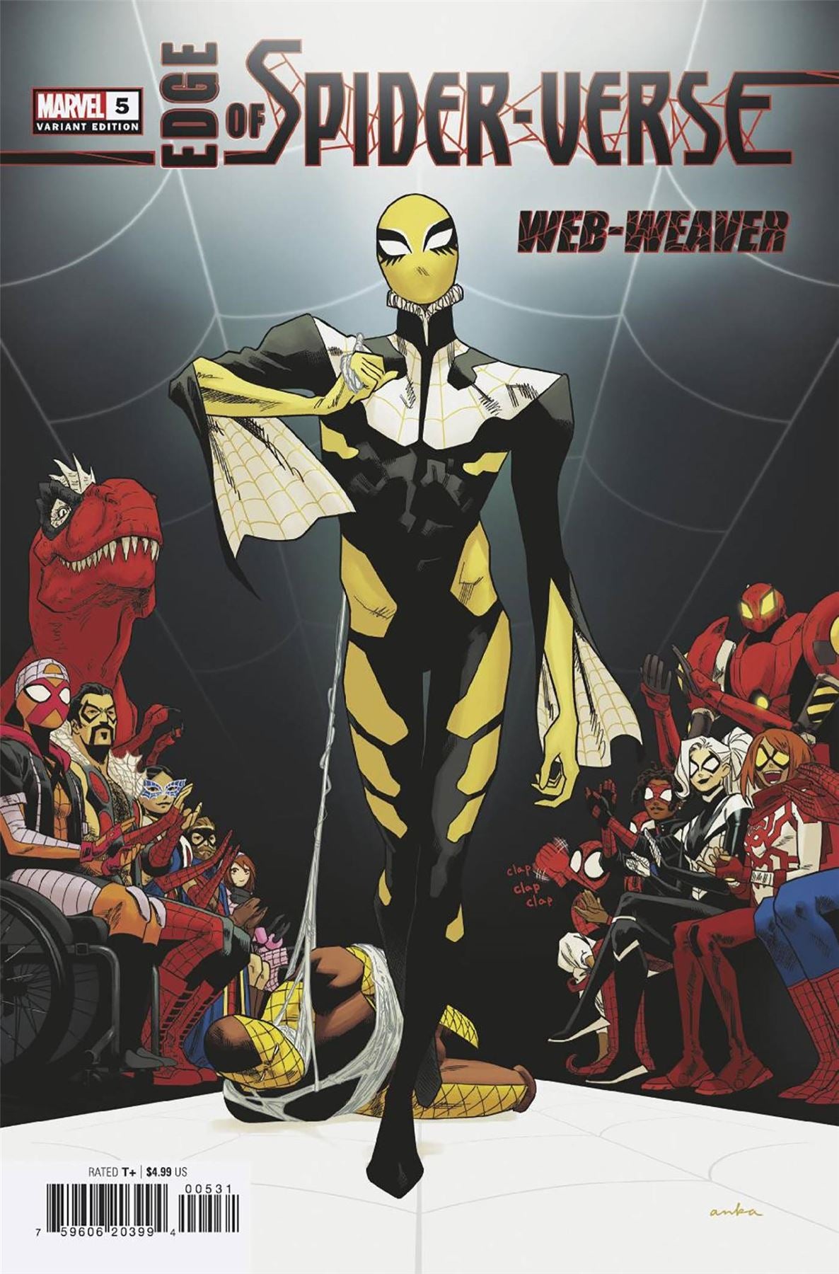 Edge Of Spider-verse #5 (Anka Var) Marvel Prh Comic Book 2022