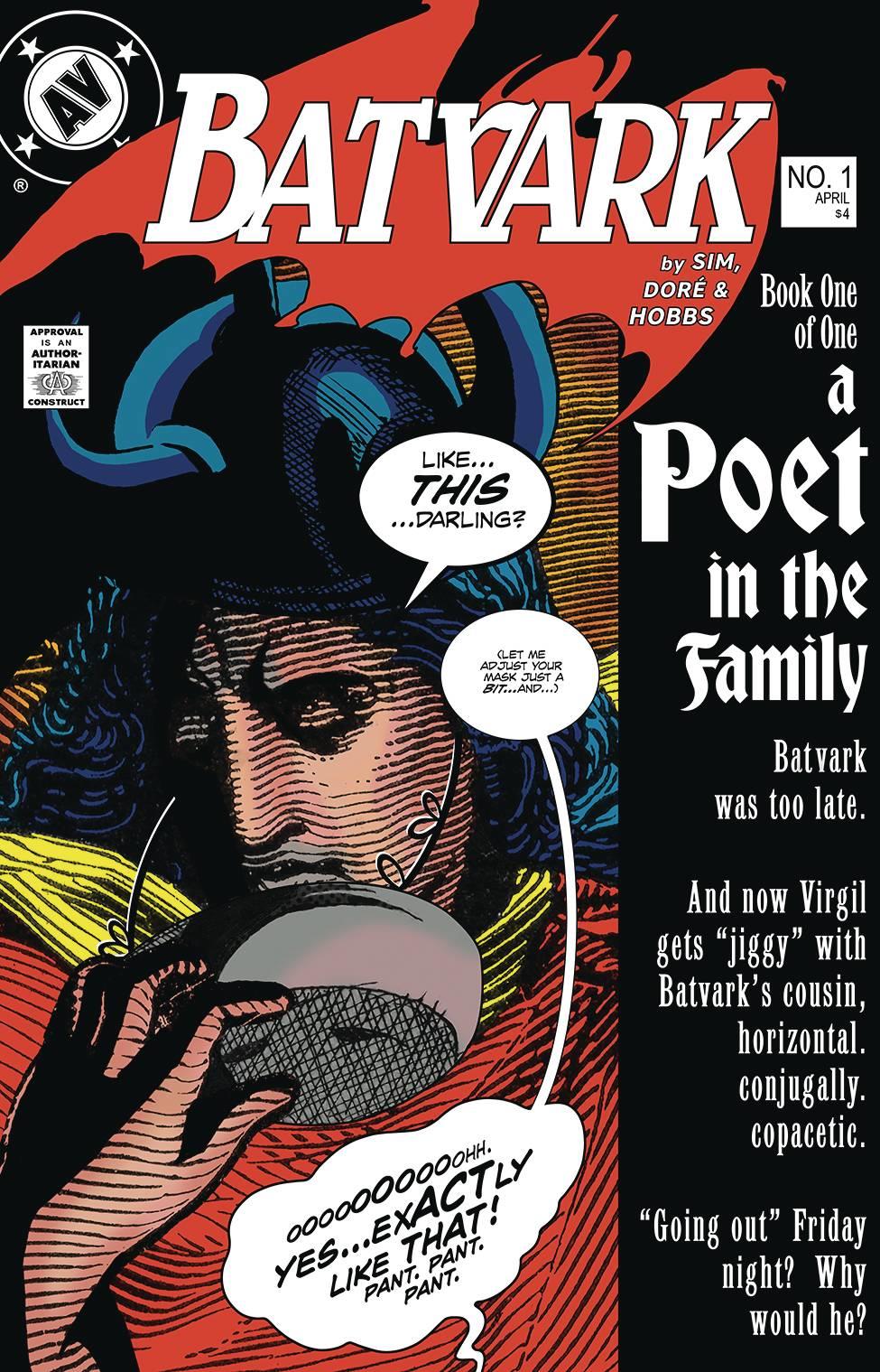 Batvark A Poet In The Family One Shot Aardvark Vanaheim Comic Book