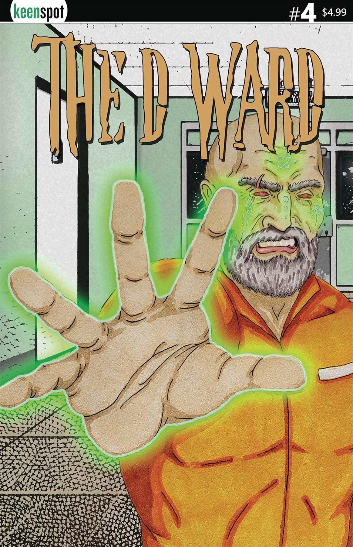 D Ward #4 Cvr C Zacherl (Cvr C Zacherl) Keenspot Entertainment Comic Book 2020