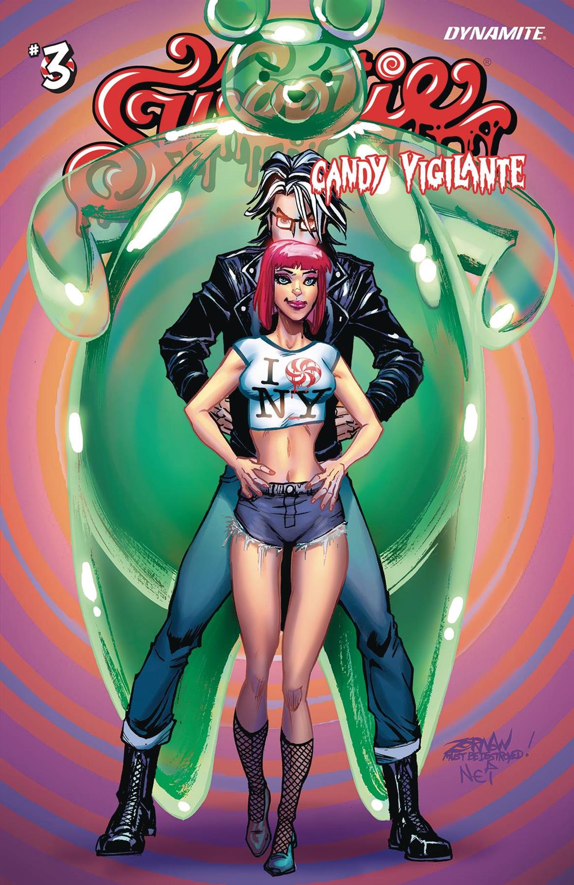 Sweetie Candy Vigilante #3 Cvr B Zornow Pixie (Cvr B Zornow Pixie) Dynamite Comic Book 2022