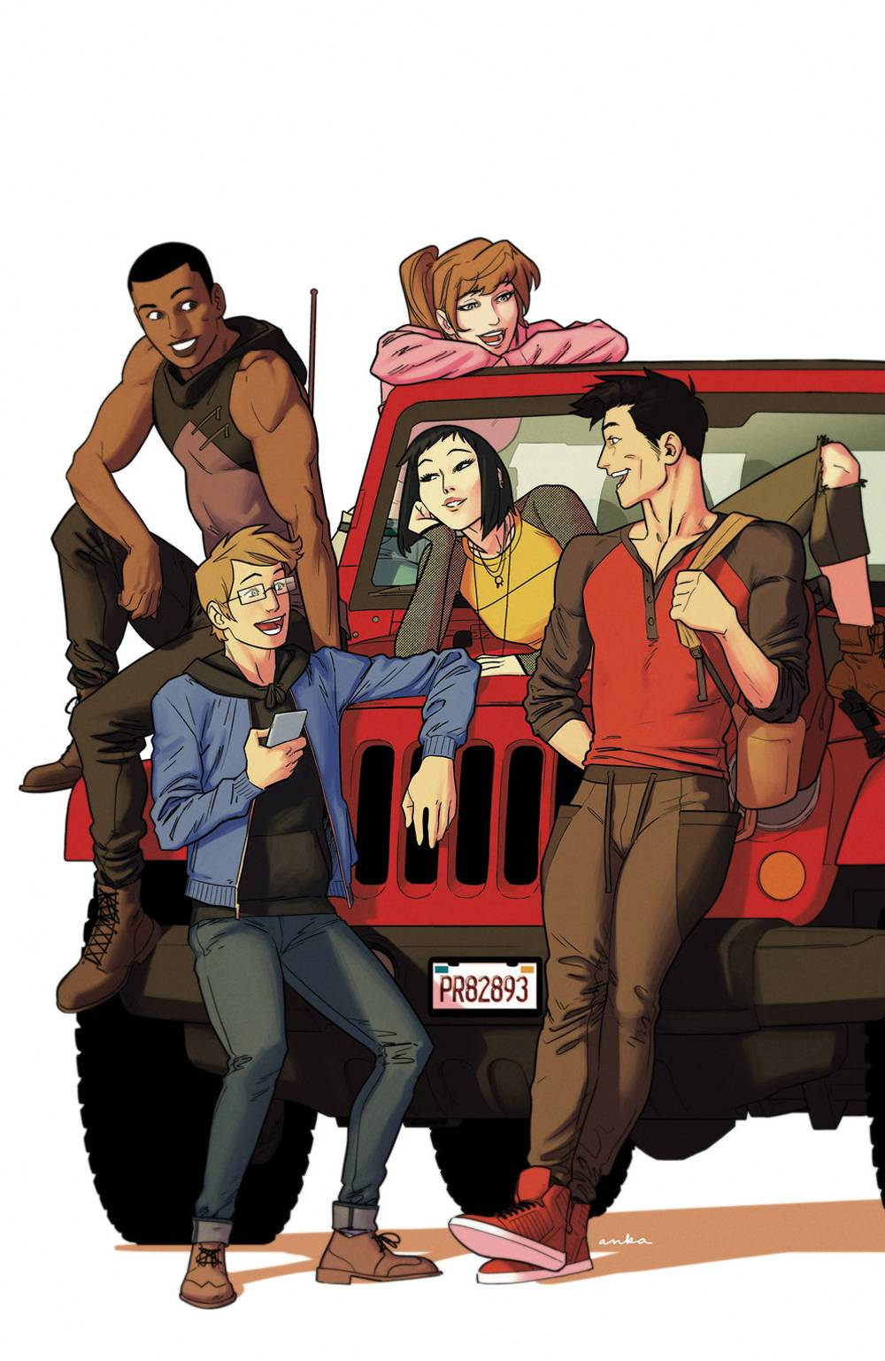 Go Go Power Rangers Forever Rangers #1 (Preorder Anka) Boom! Studios Comic Book