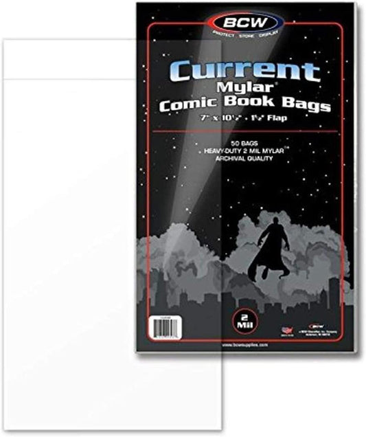 BCW Current/Modern Comic Mylar Archivals 2 Mil