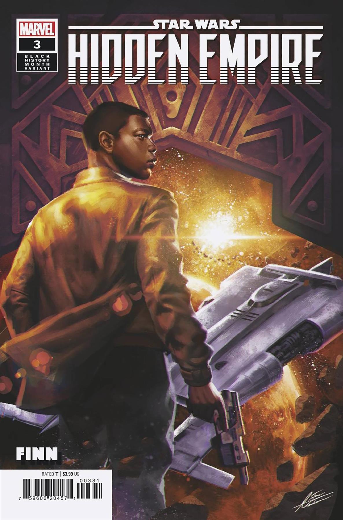 Star Wars Hidden Empire #3 (of 5) Black History Month Var Marvel Prh Comic Book