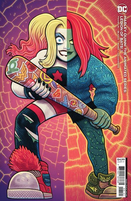 Harley Quinn The Animated Series Legion Of Bats #1 (of 6) Cvr B Dan Hipp Card Stock Var (mr) DC Comics Comic Book