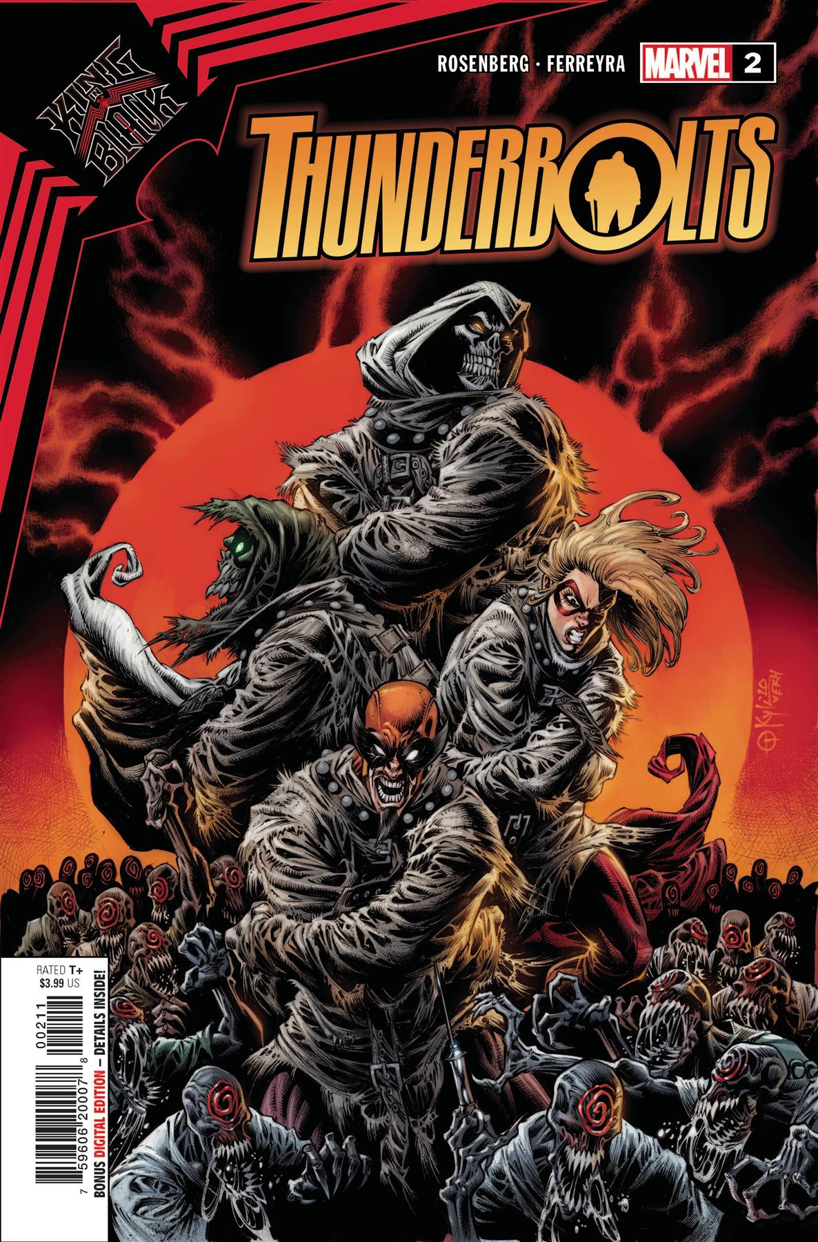 King In Black Thunderbolts #2 (of 3) Marvel Comics Comic Book
