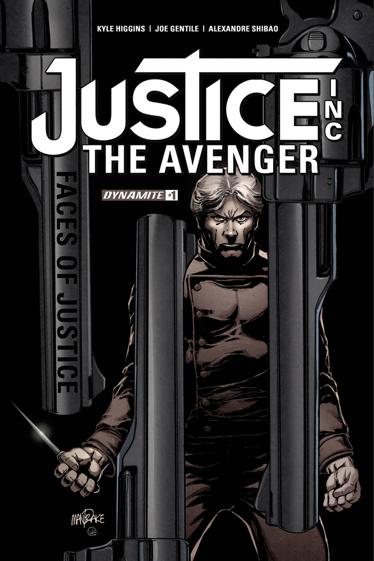 Justice Inc Faces Of Justice #1 (Cvr A Mandrake) D. E. Comic Book