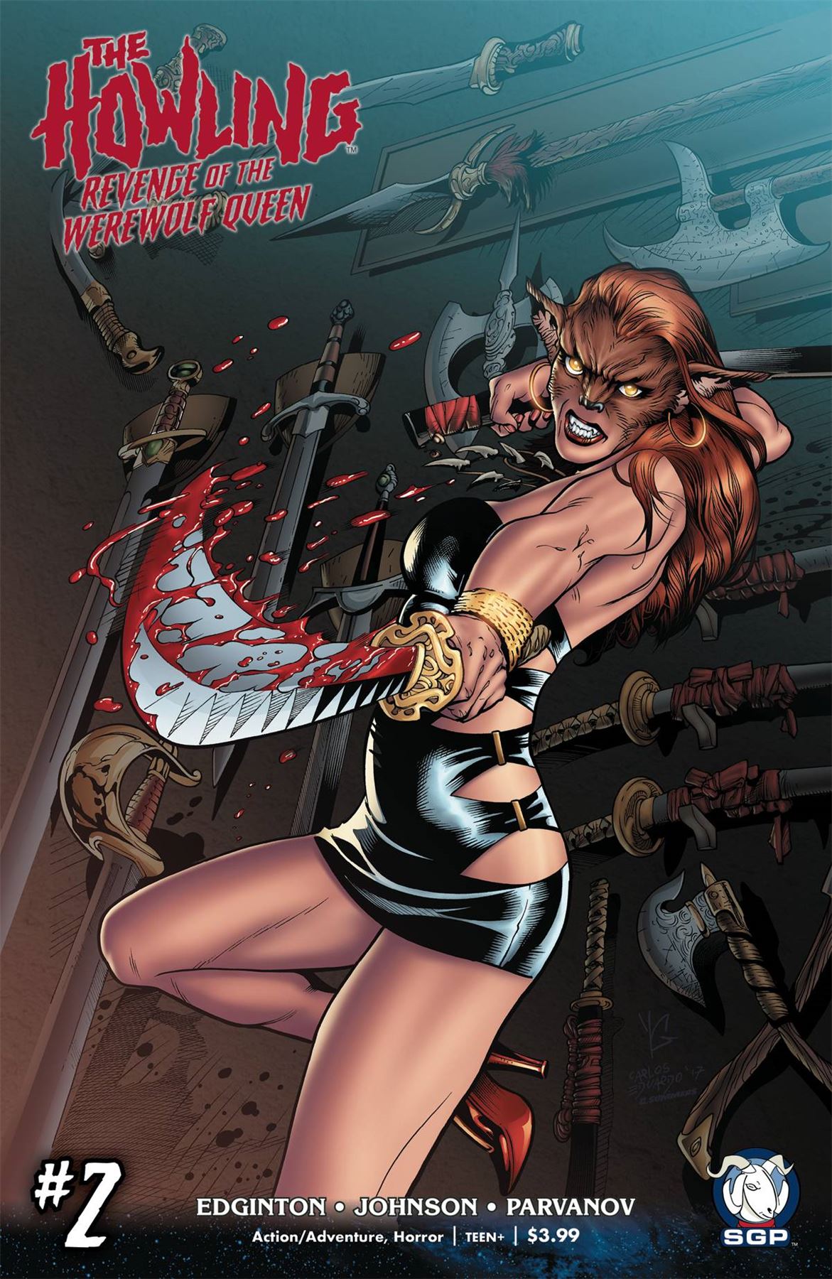 Howling #2 Space Goat Publishing Comic Book