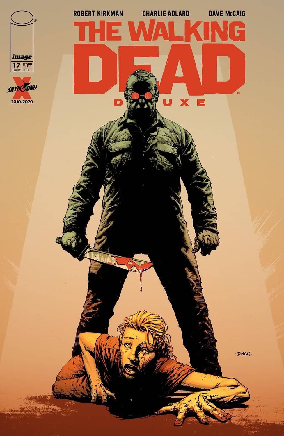 Walking Dead Dlx #17 Cvr A Finch & Mccaig (mr) Image Comics Comic Book