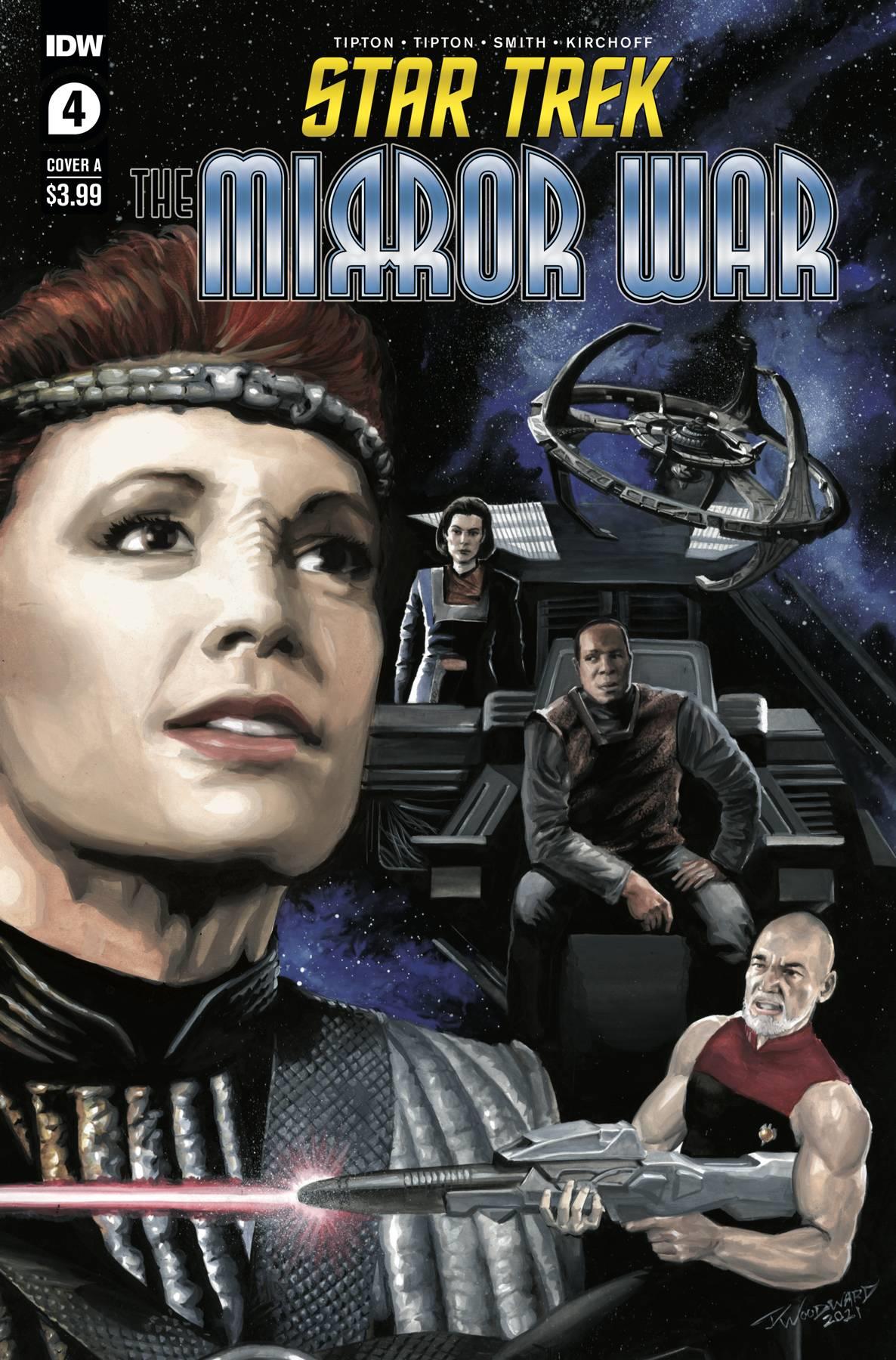 Star Trek Mirror War #4 (of 8) Cvr A Woodward Idw Publishing Comic Book