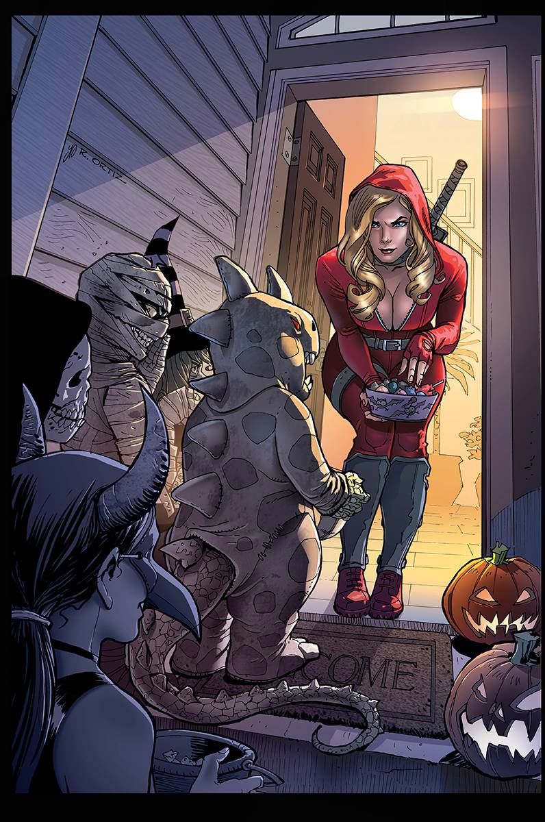 Gft Halloween Special 2016 A Cvr Ortiz (A Cvr Ortiz) Zenescope Entertainment Inc Comic Book