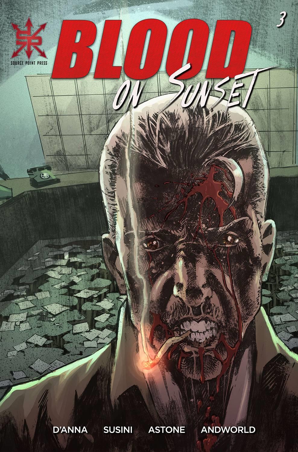 Blood On Sunset #3 (of 5) (mr) Source Point Press Comic Book