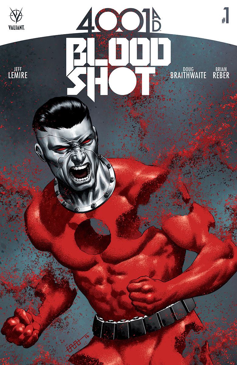 4001 Ad Bloodshot #1 Cvr B Cafu (Cvr B Cafu) Valiant Entertainment Llc Comic Book