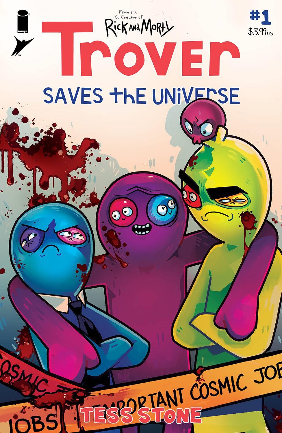 Trover Saves The Universe #1 (of 5) Cvr A Stone (mr) Image Comics Comic Book