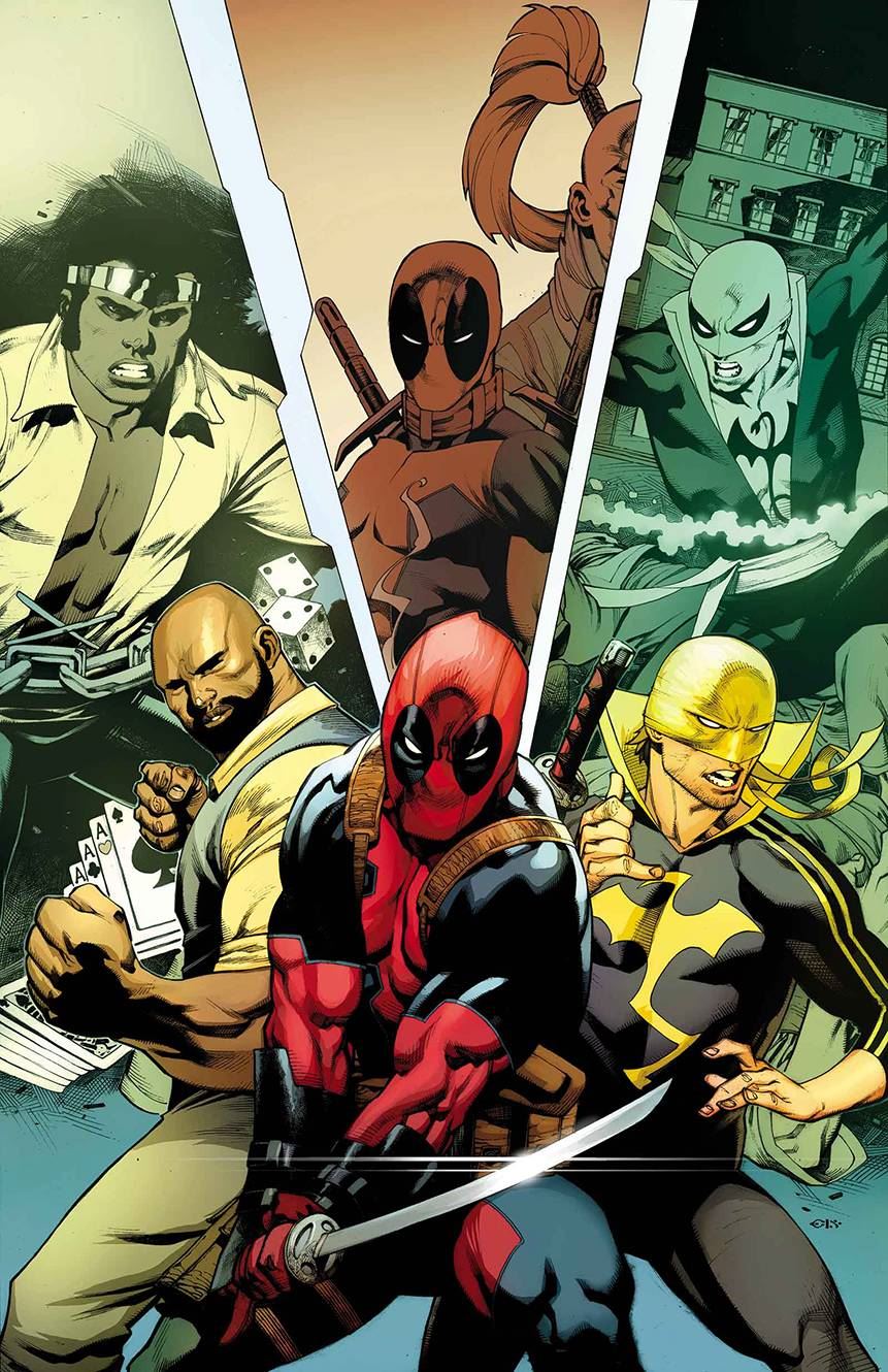 Deadpool #13 Stevens Power Man And Iron Fist Var (Stevens Power Man And Iron Fist Var) Marvel Comics Comic Book