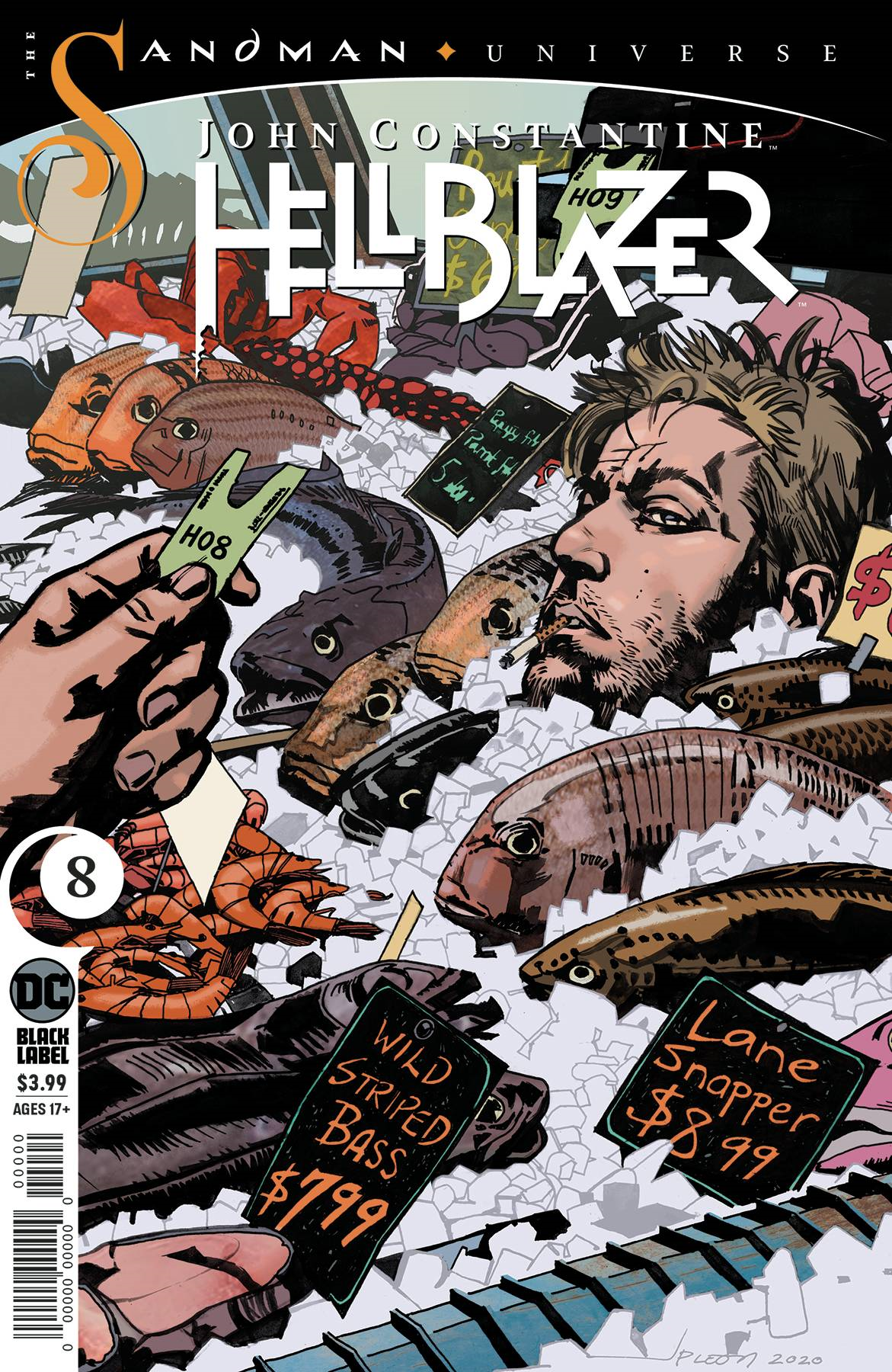 John Constantine Hellblazer #8 DC Comics Comic Book 2020