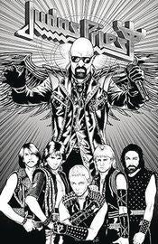 Rock & Roll Biographies Cvr A Judas Priest Acme Ink Comic Book