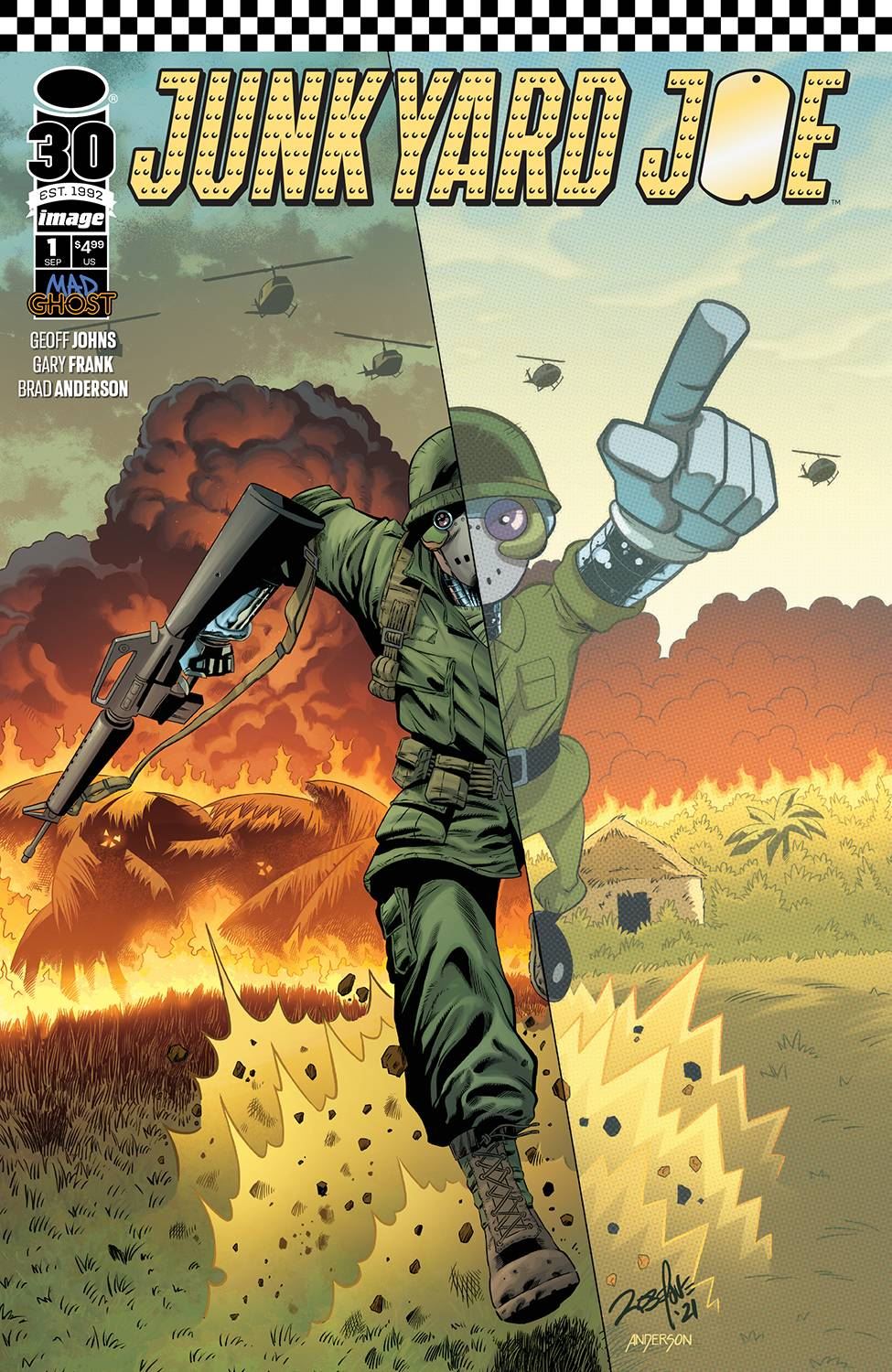 Junkyard Joe #1 Cvr B Love & Anderson (Cvr B Love & Anderson) Image Comics Comic Book 2022